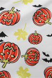 Halloween's pumpkin Print Vintage Dress