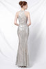 Load image into Gallery viewer, Sequins Halter Mermaid Prom Dress