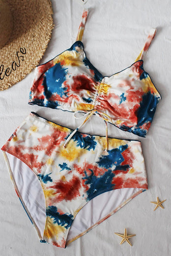 Tie Dye Plus Size Bikini