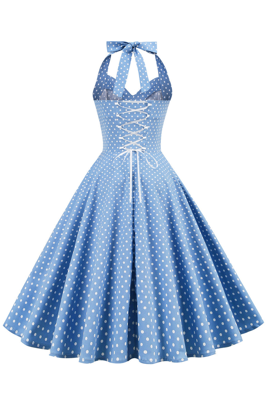 strapless open back dress 90s Vintage Light Blue Floral Boxy Midi Dress – Forager Vintage