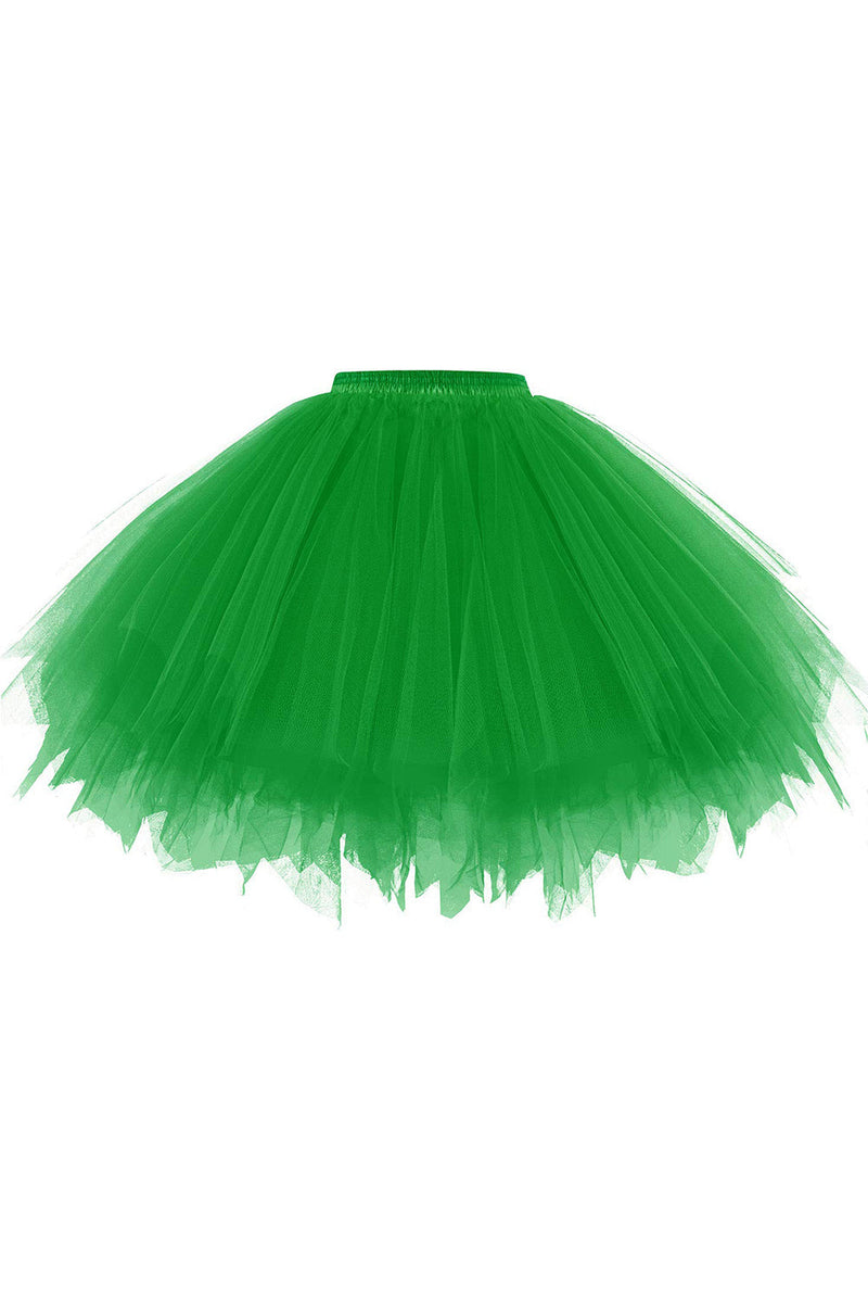 Load image into Gallery viewer, Short Tutu Ballet Bubble Skirt 50&#39;s Tulle Party Vintage Petticoat