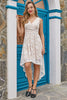 Load image into Gallery viewer, White&amp;Champagne Lace Dress