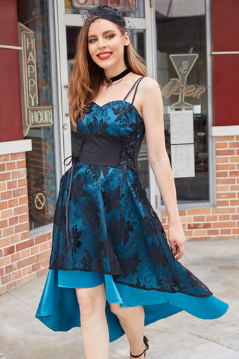 High-low Lace Vintage Dress