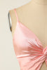Load image into Gallery viewer, A Line Spaghetti Straps Blush Short Party Dress