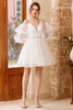 Load image into Gallery viewer, White Off Shoulder Party Dress