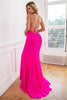Load image into Gallery viewer, Glitter Hot Pink Mermaid Sequin Prom Dresses