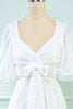 Load image into Gallery viewer, White Midi Babydoll Dress