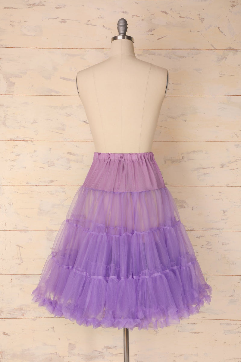 Load image into Gallery viewer, Purple Tulle Petticoat - ZAPAKA