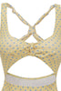 Load image into Gallery viewer, One Piece High Waist Yellow Swimwear